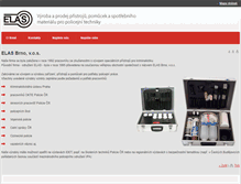 Tablet Screenshot of elasbrno.cz